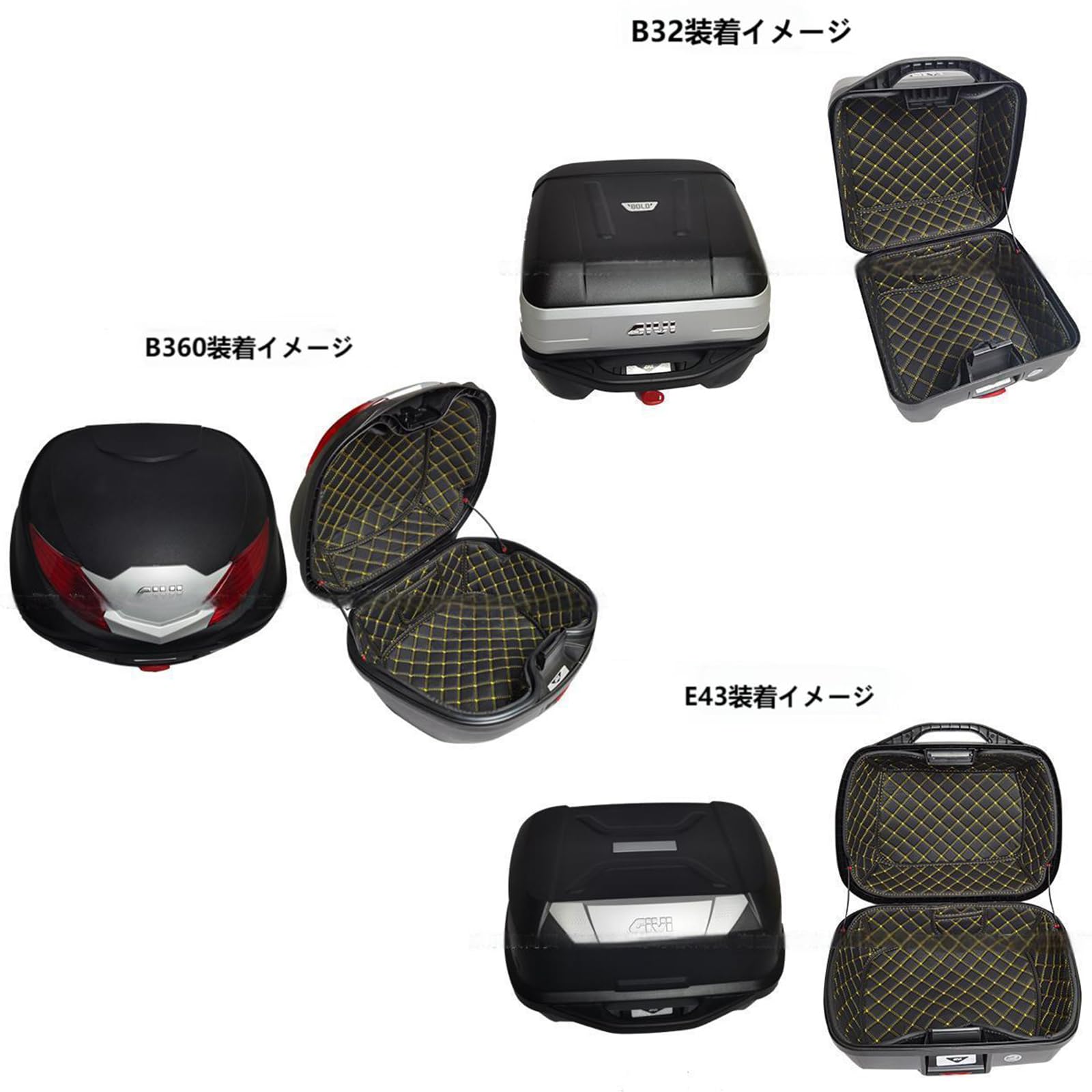 SHAD33 リアボックス+インナーパッドトップケース Amazon | モーターサイクルリアテールトップボックスインナーパッド